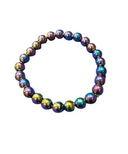 VSP VASTU SAMADHAN - 102 HEMALITE BRACELET - For Protection, Stability, and Healing (8 mm) (35 Gram)