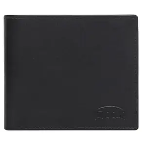 Zoom Shoes Genuine Leather Wallet for Men | RFID Wallet (8 Cards Slots) (Black)