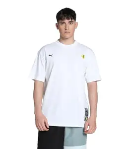 Puma Men's Regular Fit T-Shirt (631461_White