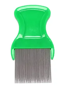 Frackson Lice comb for women and kids hair,Plastic Lice Terminator for Fine Egg removal,lice comb for hair scalp louse remover women(Multicolor)