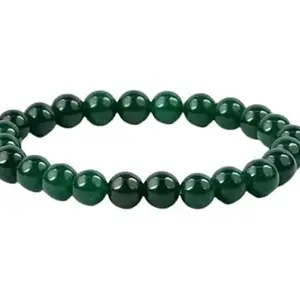 Manakgems Panna Stone Original Certified Bracelet Emerald Bracelet with Certificate पन्ना रत्न ब्रेसलेट Marakathamani Stone Original Bracelet AAA+++ Quality Bracelet for Men & Women