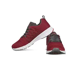 Vector X RS-7450 Running Shoes (Maroon-Grey)