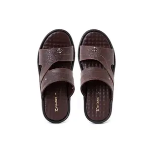 Khadim's Brown Casual Slip On Sandal for Men (3561274)