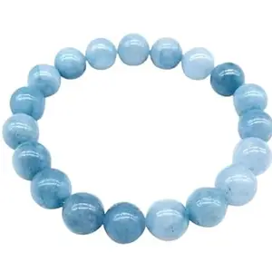 WorldwideGem Aquamarine Crystal Bracelet – Buy 1 Get 1 Free – March Birthstone Gift for Women & Men