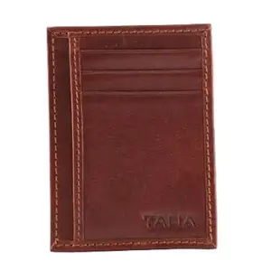 TALIA-Oxford Genuine Leather Vertical Card case