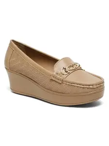 Flat n Heels Womens Khaki Casual Shoes FnH GS-155-KH