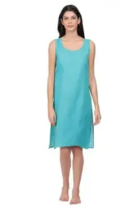 Women's Cotton Long Camisole Sameej Knee Length