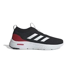 adidas Men Textile Mould 1 Sock M, Running Shoes, CBLACK/FTWWHT/BETSCA, UK-6