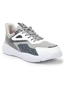 Liberty Mens Norman White Running Shoe - 9 UK (61420021)