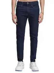 Highlander Men’s Straight Fit Jeans | Mid Rise | Stretchable | Designed for Comfort & Ease of Movement| Jeans for Man
