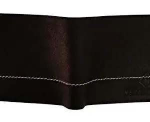 NEXA FASHION Black Genuine Leather Wallet