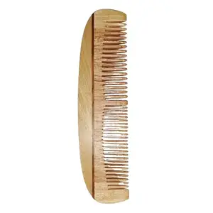 Neem Comb, Wooden Comb | Hair Growth, Hairfall, Dandruff Control | Hair Straightening, Frizz Control | Comb for Men, Women | Set of 3 | (BG0004 40g)