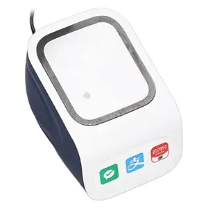 Cryfokt Desktop QR Reader, Plug and Play Desktop Barcode Scanner Voice Prompts with USB Interface for for OS X