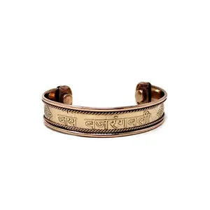 Shreyshti Copper Bracelet With Magnets, Jai Bajrang Bali For Unisex Adult