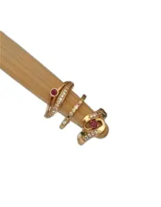 Elegant Fancy Rings | Stylish & Traditional Gold-Plated Jewelry for Women | Perfect for Weddings & Daily Wear