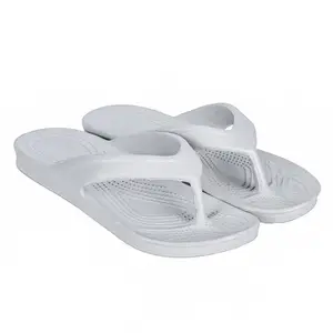 Men’s Comfortable Flip Flops – Lightweight, Non-Slip Casual |White 10