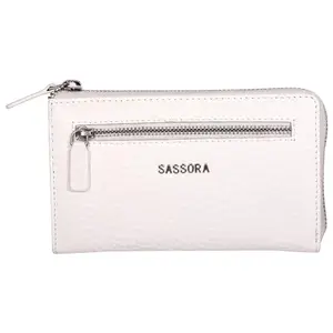 Sassora Premium Genuine Leather RFID Ladies Purse Wallet