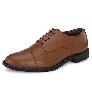 Centrino Tan Laceup Formal for Mens 20218-3