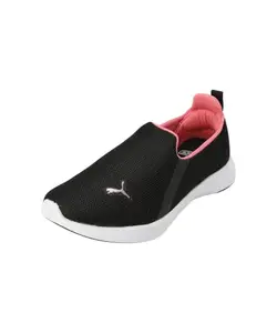 Puma Womens Softride Alexandria WNS Black-Passionfruit-Rose Gold Running Shoe - 8 UK (31064501)