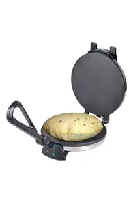 Yashvin Roti Maker Original Non Stick PTEE Coating TESTED, TRUSTED & RELIABLE Chapati/Roti/Khakra Maker || Stainless steel body || Shock Proof Heavy Duty Non Stick || WVG795