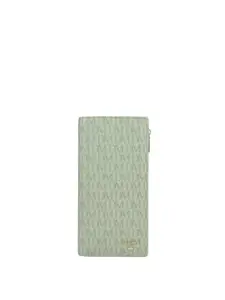 Da Milano Genuine Leather Green Women Wallet (10134A)