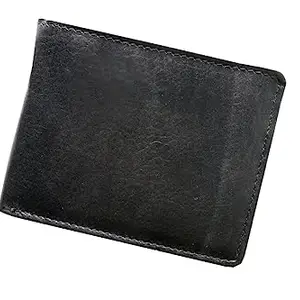 Men's Genuine Leather Bifold Wallet - Timeless Elegance and Durability Pack of 2