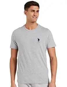 U.S. Polo Assn. U.S. Polo Assn Mens Crew Neck Embroidered Logo I633 Lounge T-Shirt - Pack of 1
