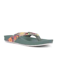Bata Outdoor Slipper for Women/Girls Thong Stylish Comfortable Chappal Green