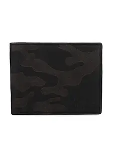 Royal Enfield Laser Etched Camo Wallet Black