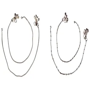 Minimalist Anklet Set for Women, Pack of 2, Elegant Design