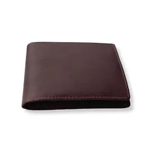 RG Wallet Men's Tan Stylish Leather Wallet with Steel Case Box