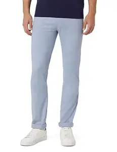 Peter England Men's Super Slim Fit Casual Trouser Chinos