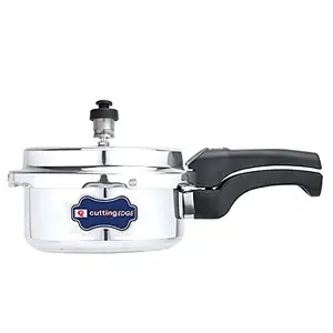 Cutting EDGE Pressure Cooker 2 Litre with Aluminium Outer Lid, Gas & Induction Compatible, Cooker for Rice, Vegetable, Grains, Chicken & Mutton price in India.
