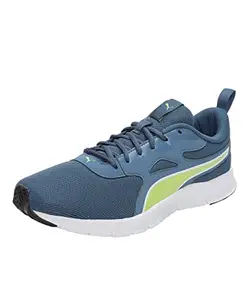 Puma Mens Flexfly Mesh RES China Blue-Fizzy Yellow Casual Shoes - 6 UK (39046901)