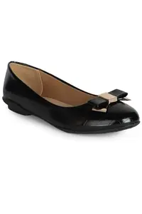 Allen Solly Women Black Casual Ballerinas