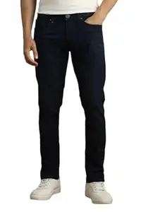 Peter England Men's Slim Tapered Jeans | Denim | Casual Wear | Modern Fit