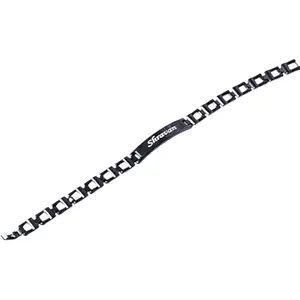 Mahajan Creation Personalized Bracelet Rakhi with Name | Custom Name Rakhi for Brother | Raksha Bandhan Gift for Bhaiya | Stylish Customized Bracelet (Black, 2)