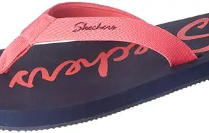 Skechers womens Courtwald NAVY/CORAL Slipper - 5 UK (8 US) (896162ID-NVCL)