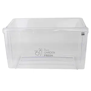 Tiksha Enterprises VEGETABLE BOX (PART NO - 201206) FOR FRIDGE BASKET COMPATIBLE FOR WHIRLPOOL DOUBLE DOOR REFRIGERATOR FULLY PLASTIC