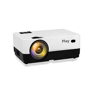 Play PLAY� 3000 lumens LED Projector Full HD Data Show TV Video Games Home Cinema Theater 1080P - 1 Year Warranty