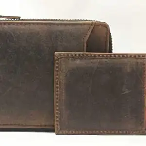 HINTZ Genuine Leather 100% Pure Wallet/Card Holder/Money Clip RFID Protected Multiple Card Slots Slim Stylish New Products