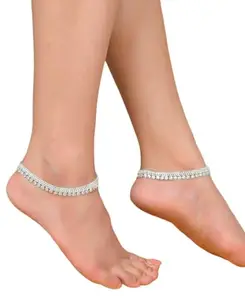 FM enterprises Anklets Payal Pair for Women and Girls Fancy Collection.D-13
