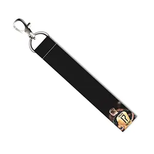 ISEE 360® Footballer Haalando Lanyard Tag with Swivel Lobster for Gift Luggage Bags Backpack Laptop Bags L X H 5 X 0.8 INCH
