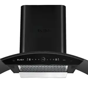 Elisa Admire BLDC Black Wall Mounted Kitchen Chimney 60 CM