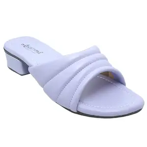 Racecourse Women Block Heel 49.611 Purple