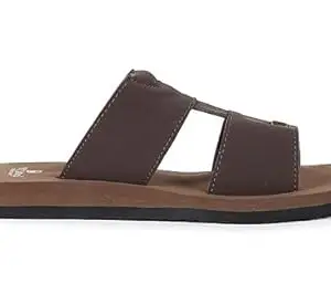 DR STTEP Men's Brown Lightweight Slipper_06_Pack of 4