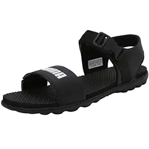 Puma mens Outstretch IDP Sandal Puma Black-Puma White 10 UK