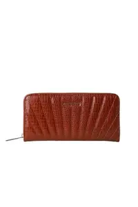 Allen Solly Leather Women Brown Casual Wallet