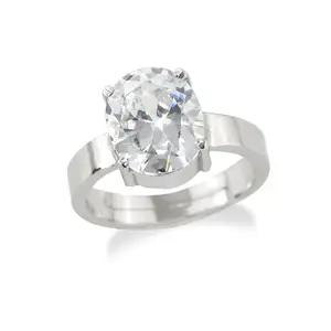 LMDPRAJAPATIS Zircon Gemstone Ring for Men's and Women's