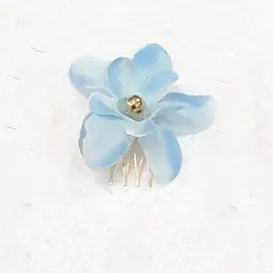 Medium Mini Comb Sky Blue | Fresh & Beautiful